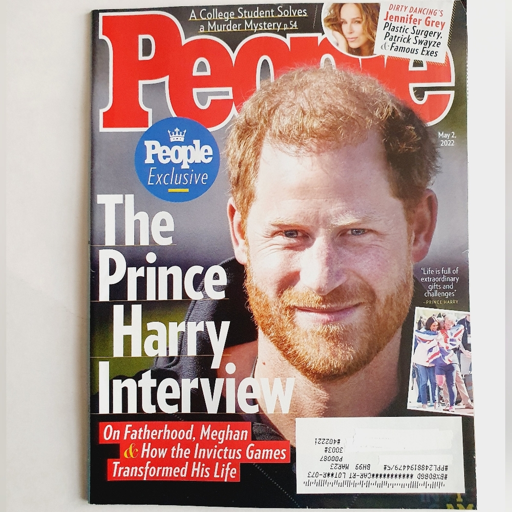 People Magazine May 2, 2022 Prince Harry Interview People Exclusive